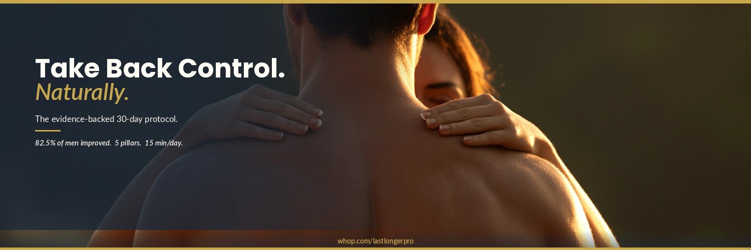 Last Longer Pro banner