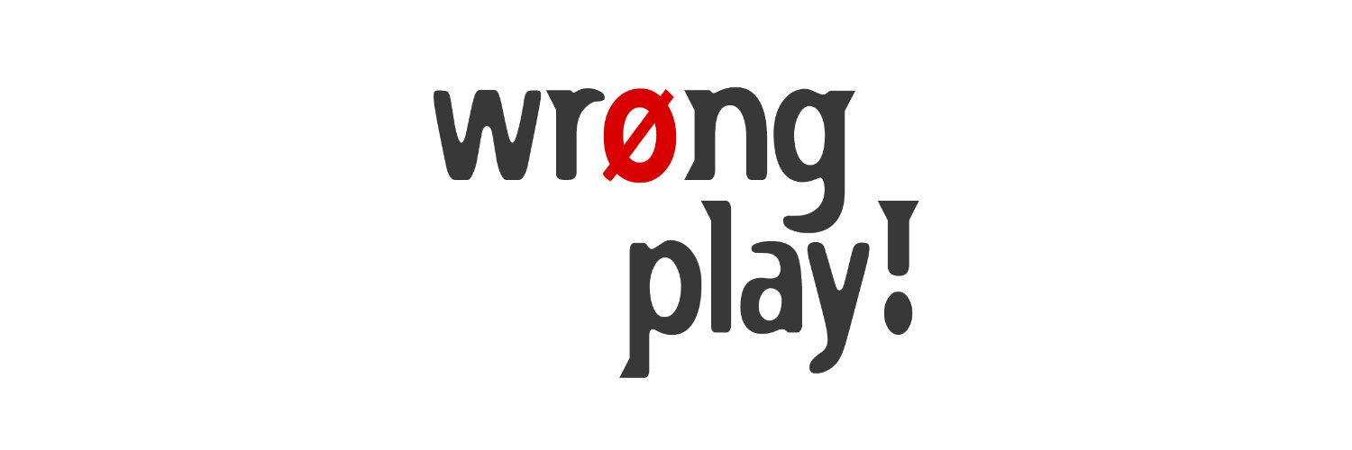 wrong play! banner