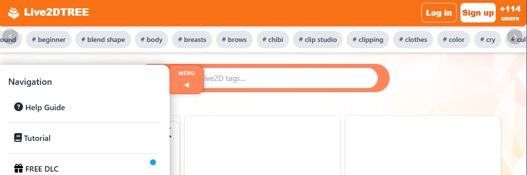 Live2D TREE (Resource Live2D posts) banner