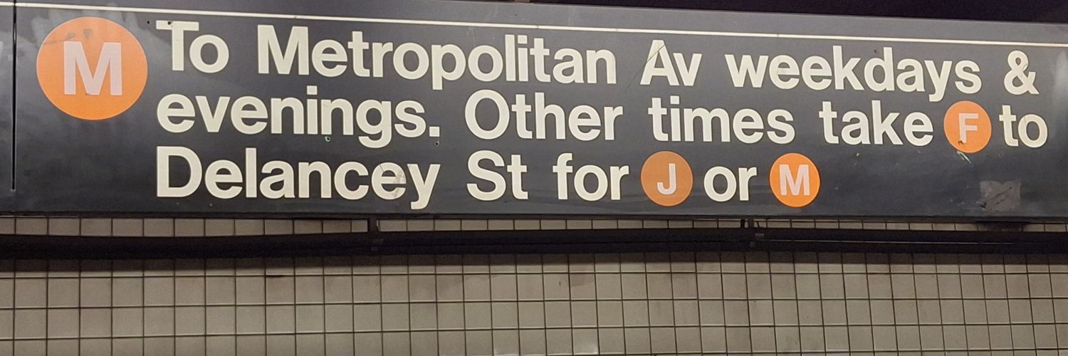 🚇メトロポリタン(Metropolitan) banner