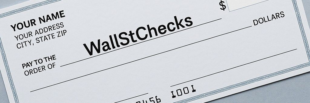 Wall Street Checks (@WallStChecks) / Posts / X
