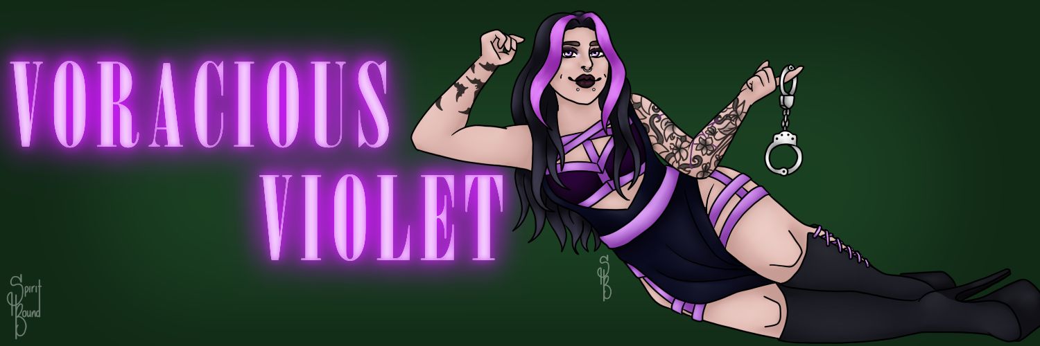 Voracious Violet VA banner