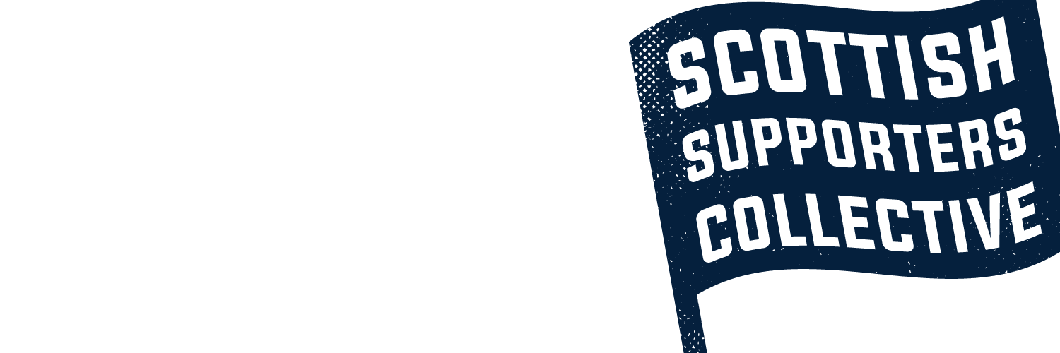 Scottish Supporters Collective banner
