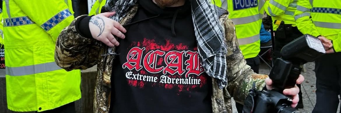 solidarity in protest banner