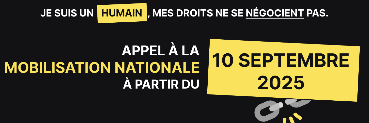 Indignons Nous ! - 10 septembre 2025 banner
