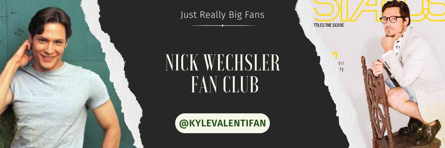 Nick Wechsler Fan Club (@kylevalentifan) / Posts / X