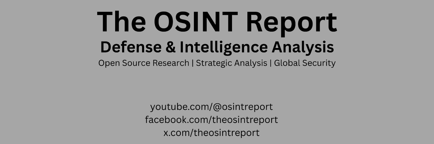 The OSINT Report banner