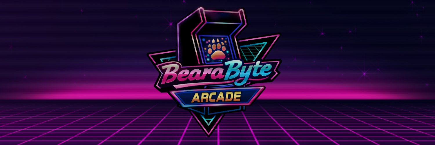 BearaByte Arcade 🐻🕹️ Retro VtuBear banner