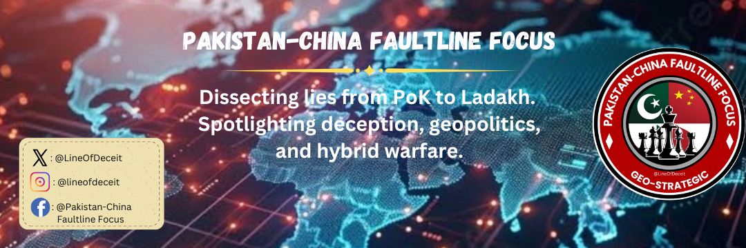 Pakistan-China Faultline Focus banner