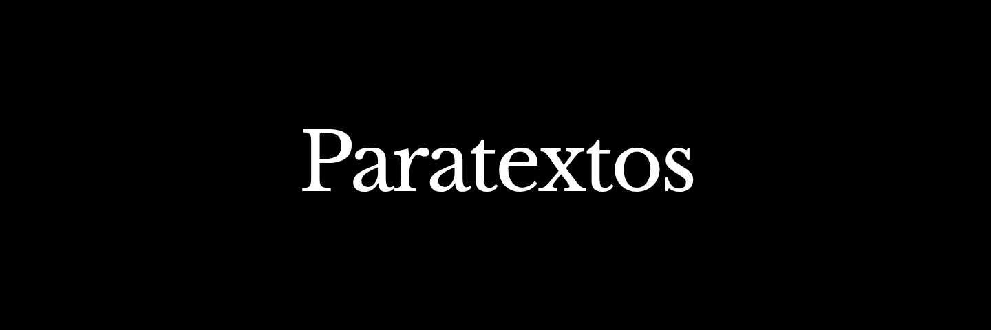 Paratextos banner