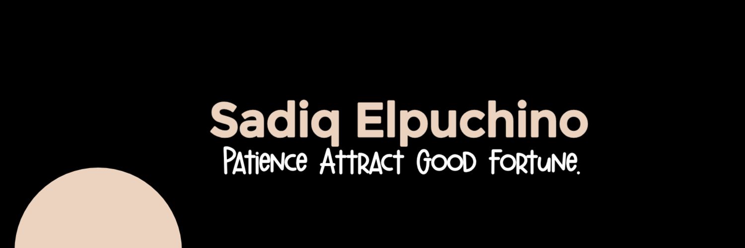Sadiq Elpuchino banner