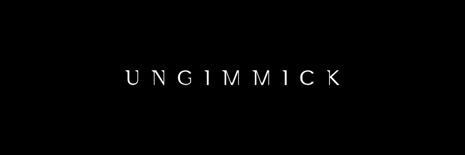 UNGIMMICK banner