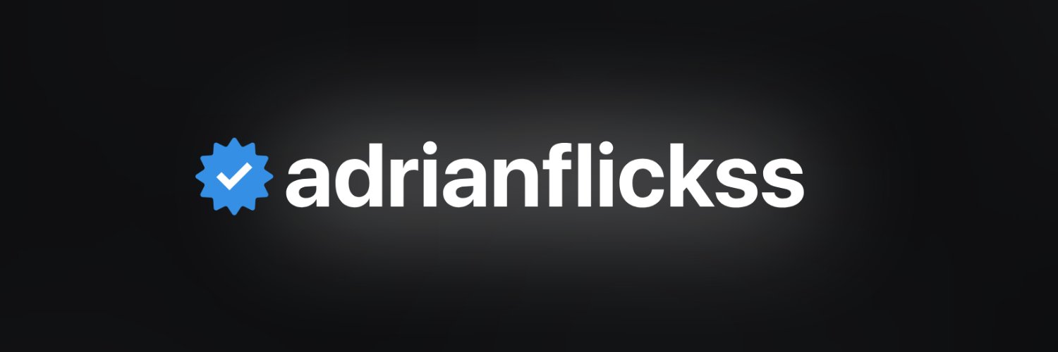 adrflicks's profile banner image