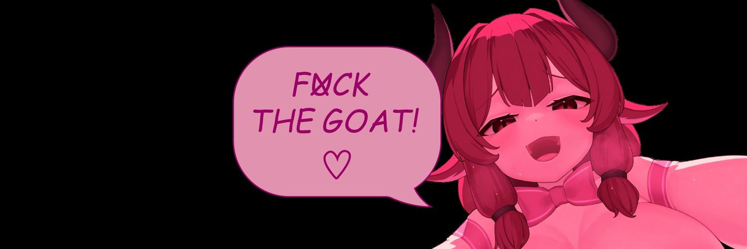 ♥️Goat-Chan♥️ banner