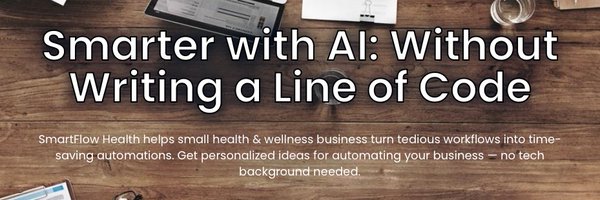 SmartFlowHealth Profile Banner