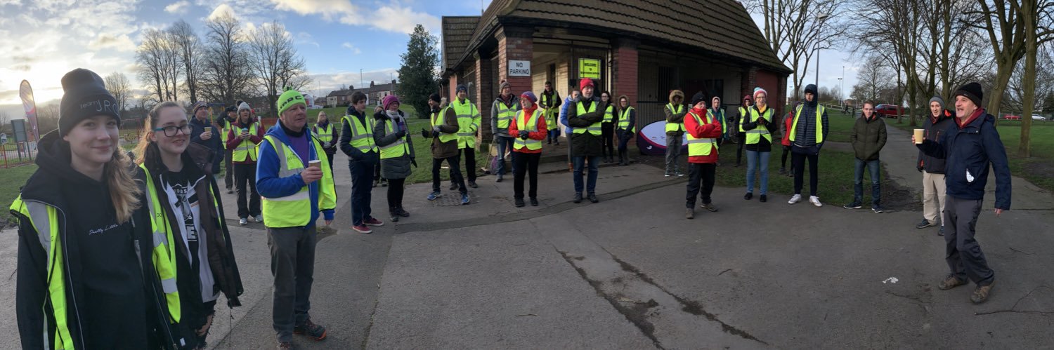 Warrington parkrun banner