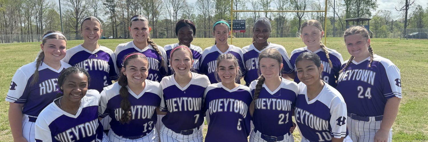 Hueytown High School Softball banner
