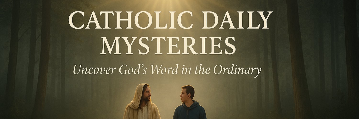 Catholic Daily Mysteries banner