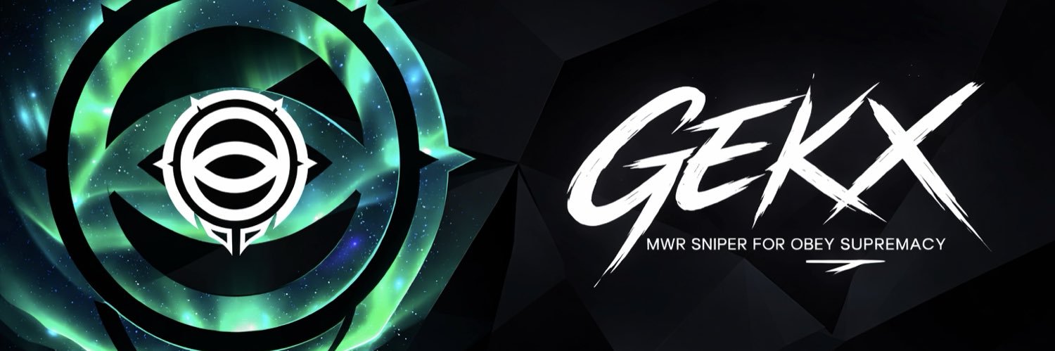 Obey GekX banner