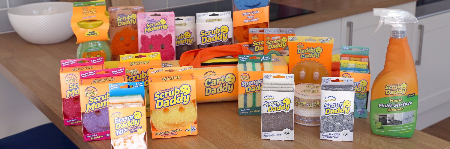 Scrub Daddy banner