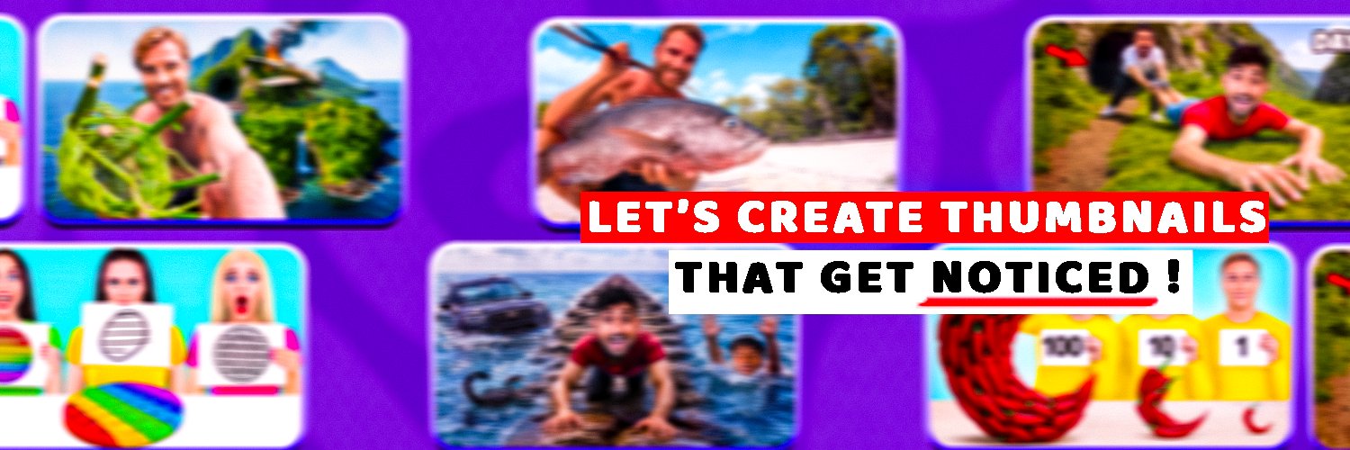 Youssef | Thumbnail Designer banner