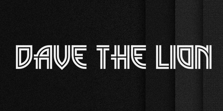 Dave the Lion banner