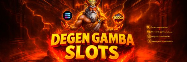 DegenGambaSlots Profile Banner