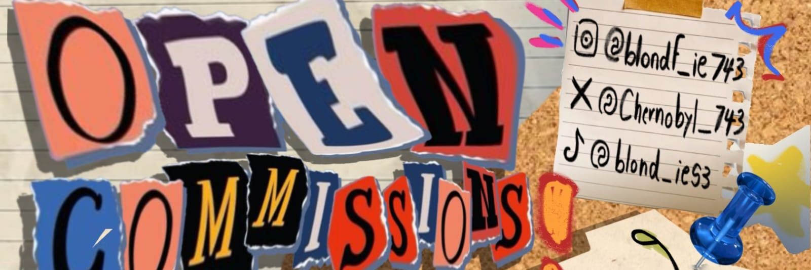 Blond🛸📢❗(Open Comms)❗ banner