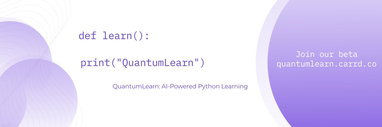 Quantum Learn banner
