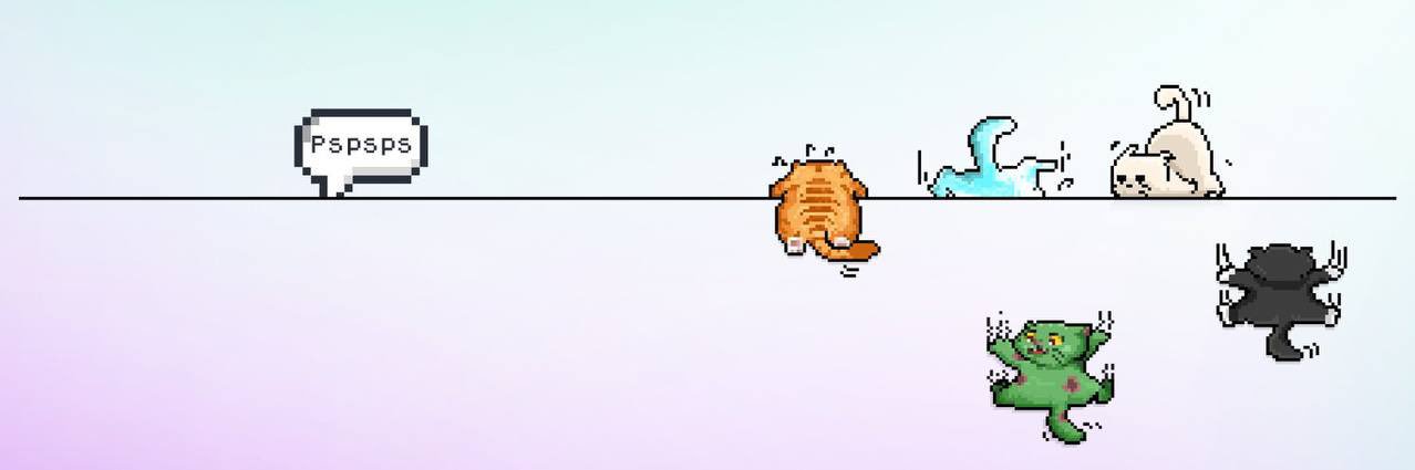 Here Kitty 🐾 banner