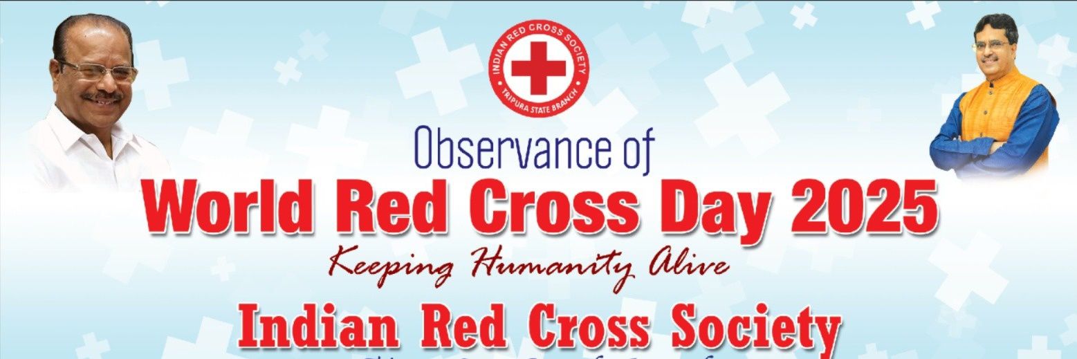 Indian Red Cross Society (Tripura) banner