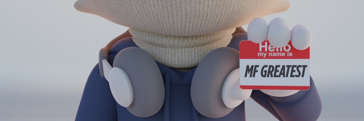 MF GREATEST banner