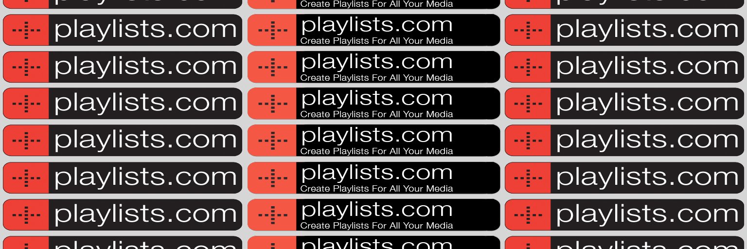 Twitter banner for @playlists