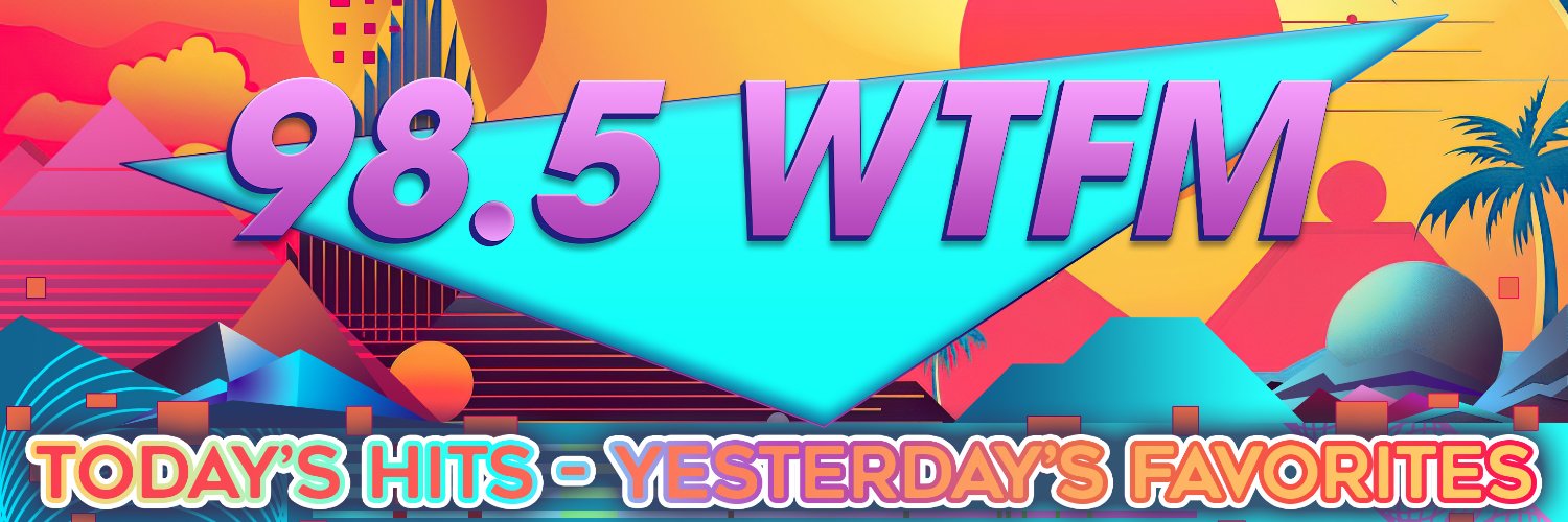 98.5 WTFM banner