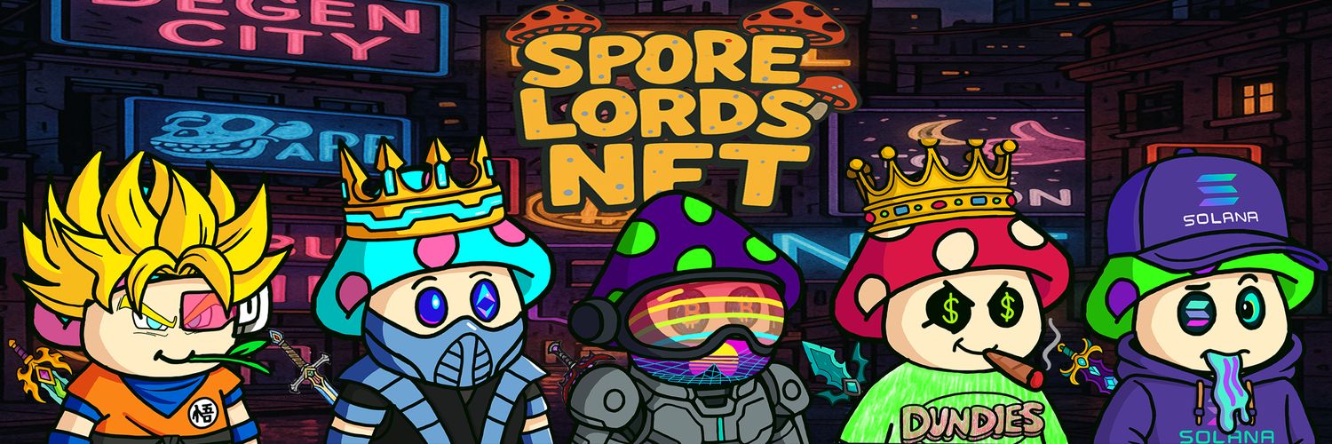 🍄SporeLordsSol🍄 banner