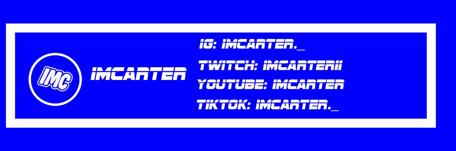 imcarterYT's profile banner image