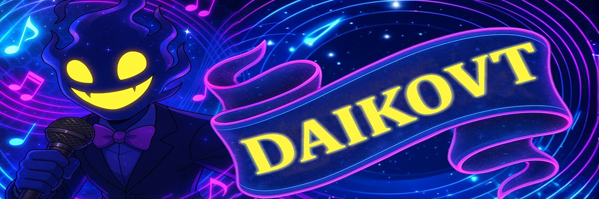 Daiko | Space Anomaly VTuber banner