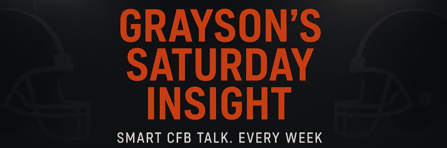 Grayson’s Saturday Insight banner