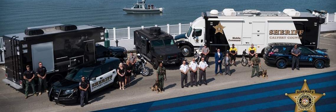 Calvert County Sheriff's Office banner