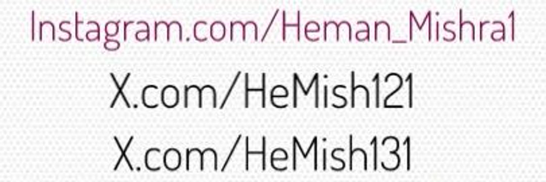 Hemant Mishra banner