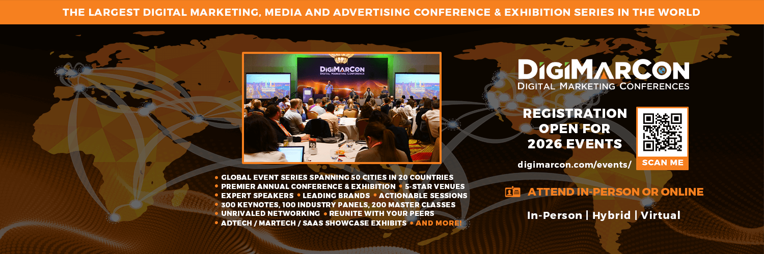 DigiMarCon - Global Event Series banner