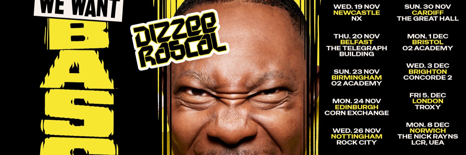 Dizzee Rascal banner