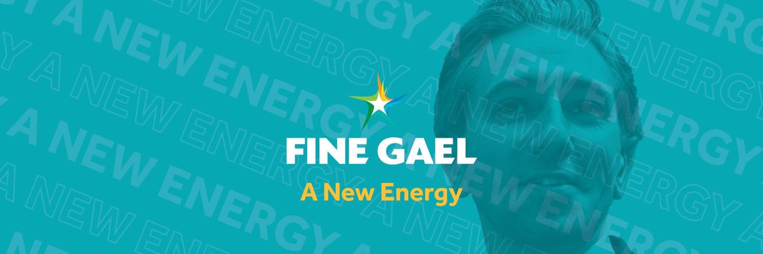 Fine Gael's banner
