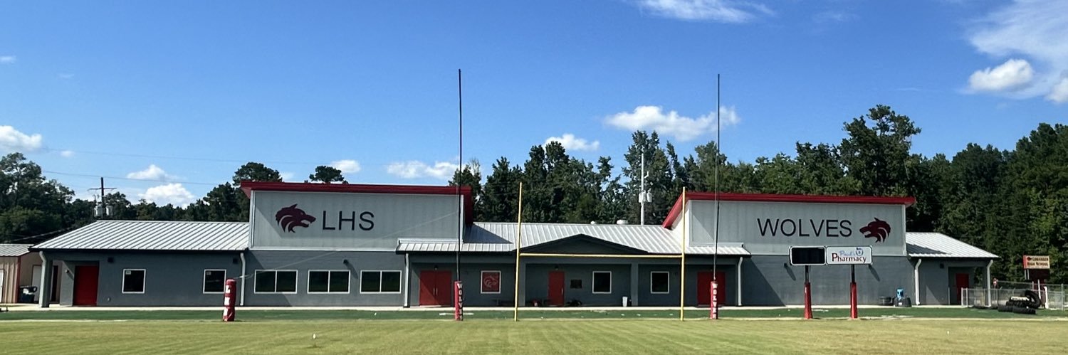 The Loranger Wolves Football Team banner