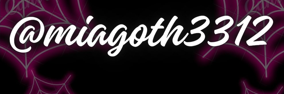MiaGoth3312 banner