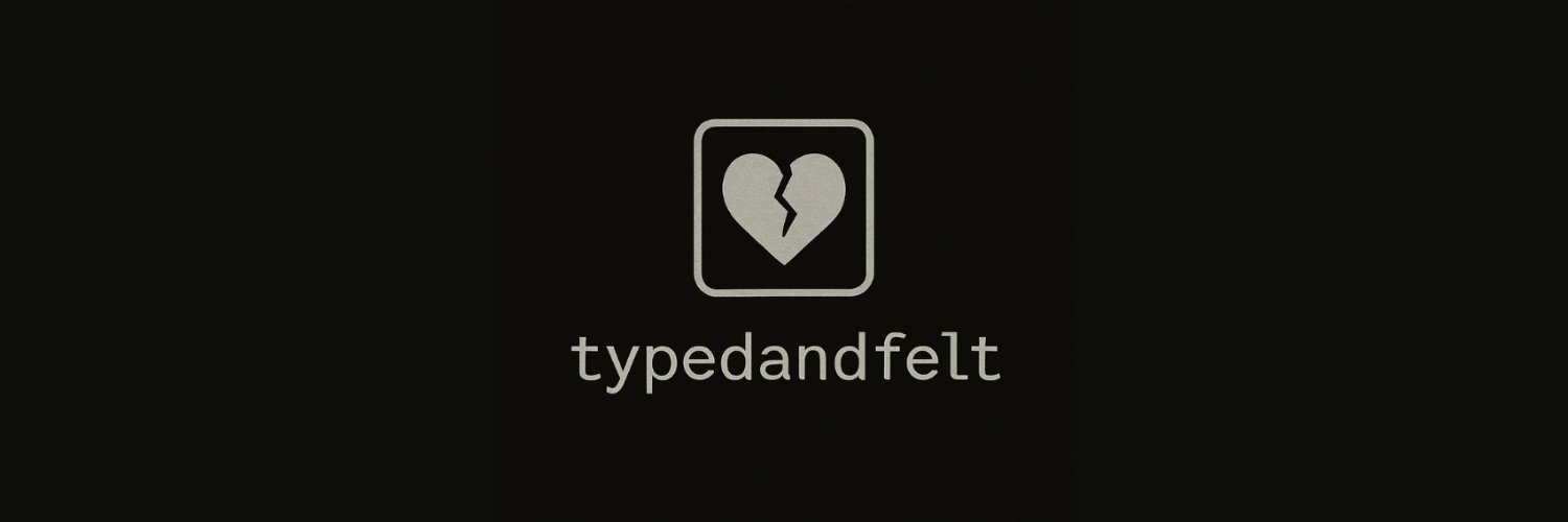 TypedAndFelt's profile banner image