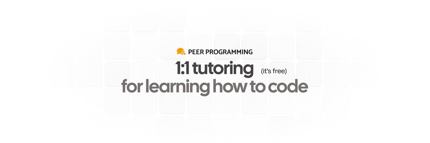 Peer Programming banner