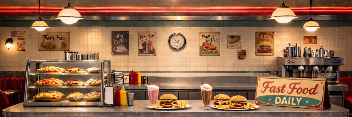 Fast Food Daily 🍔 banner