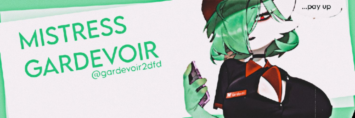 Mistress Gardevoir 💚 banner