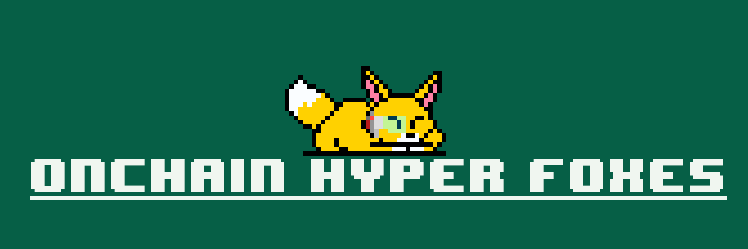 Onchain Hyper Foxes banner